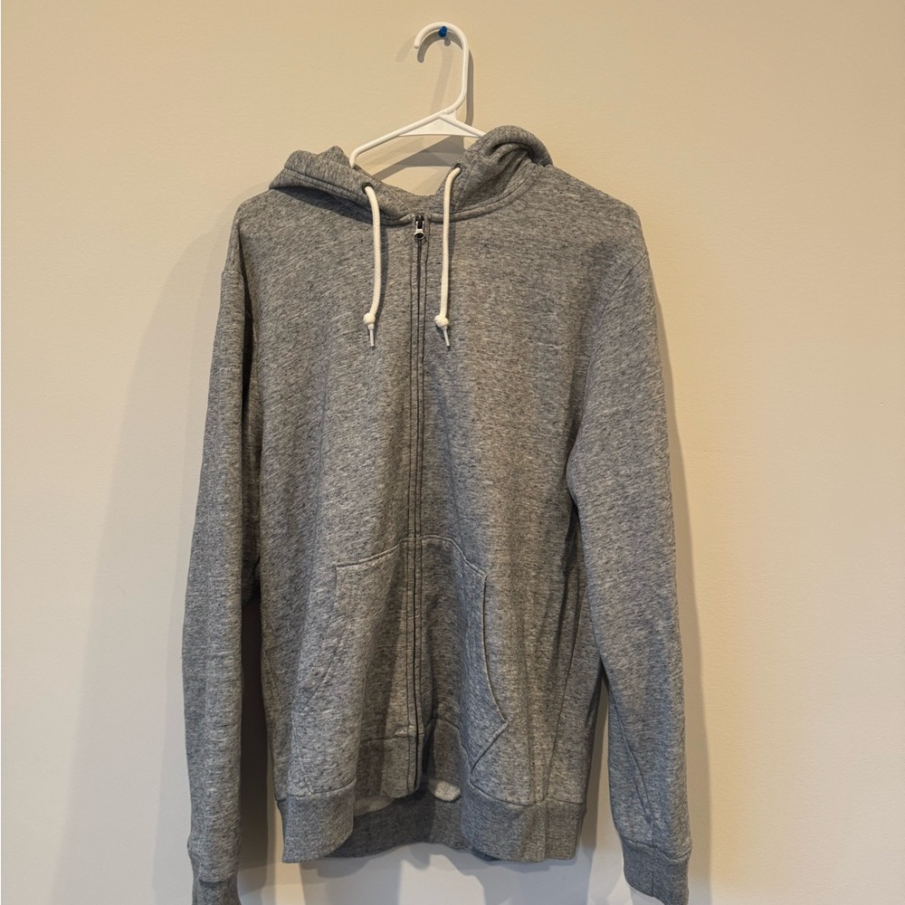 Men's Gray Zip-Up Hoodie Old Navy